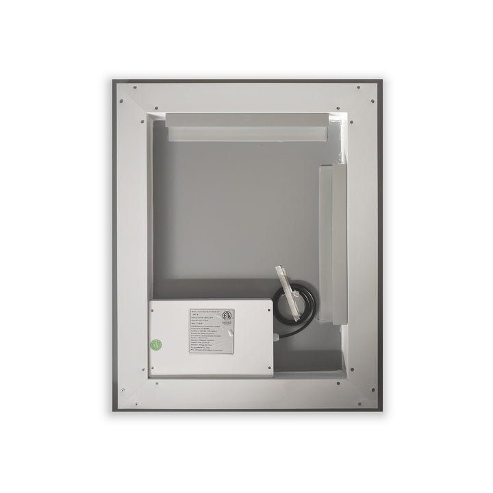 Genova Rectangle Frameless Modern LED Bathroom Vanity Mirror