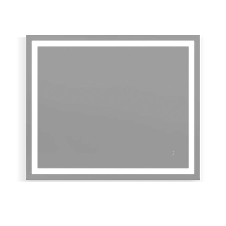 Genova Rectangle Frameless Modern LED Bathroom Vanity Mirror