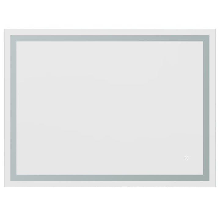 Genova Rectangle Frameless Modern LED Bathroom Vanity Mirror
