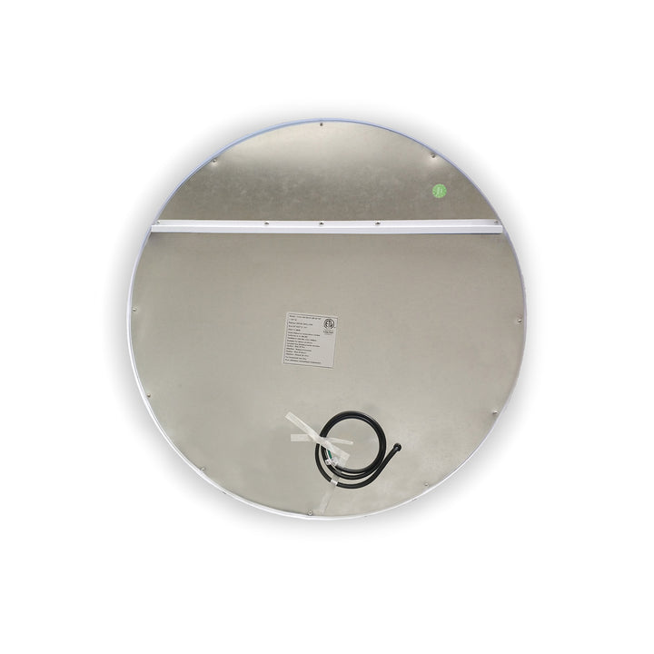 Padova Round  Frameless Modern LED Bathroom Vanity Mirror
