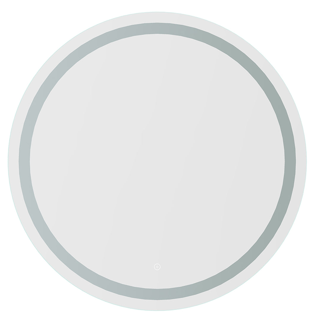 Padova Round  Frameless Modern LED Bathroom Vanity Mirror