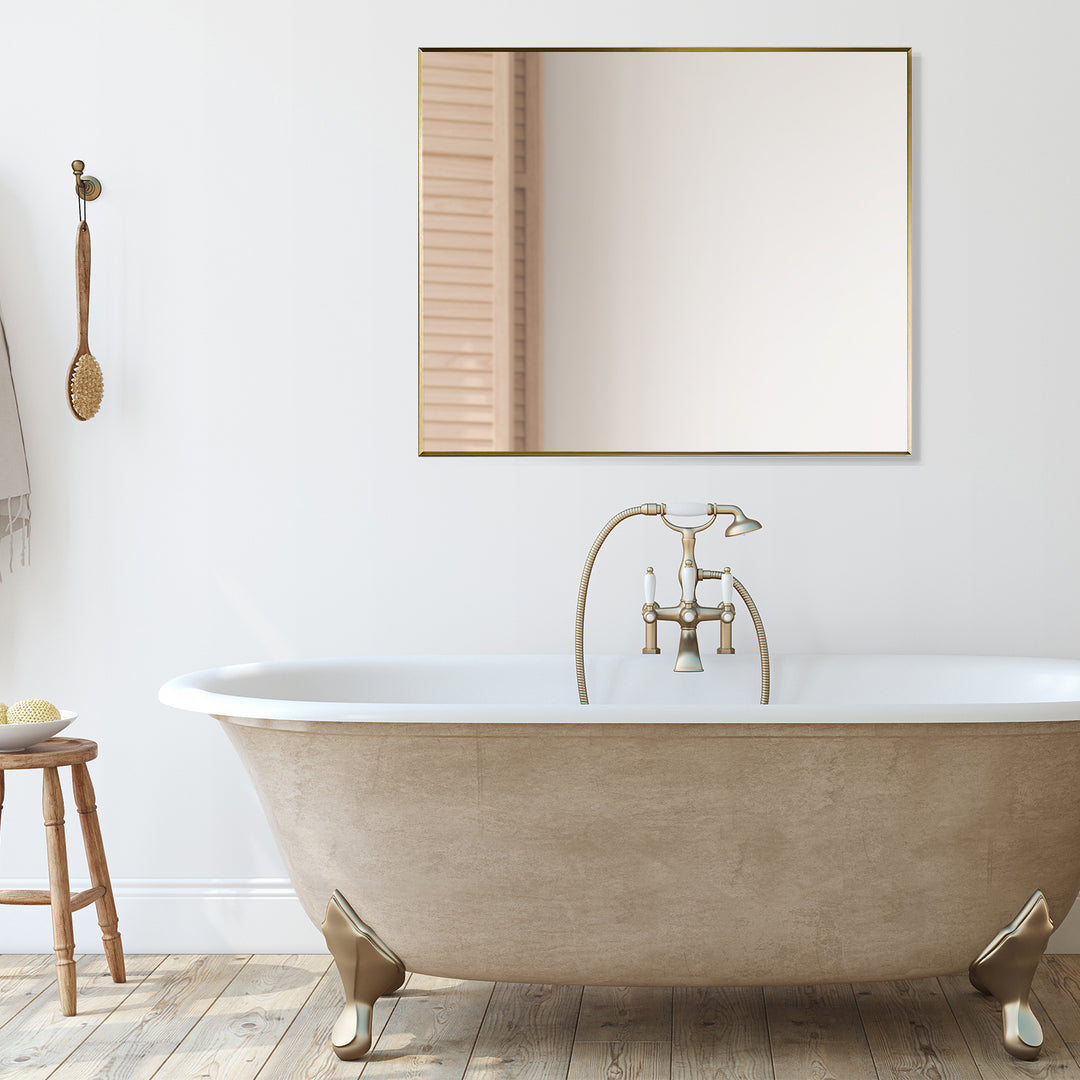 Sassi 36" Rectangle Bathroom/Vanity Wall Mirror