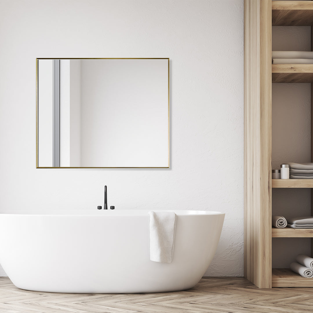 Sassi 36" Rectangle Bathroom/Vanity Wall Mirror