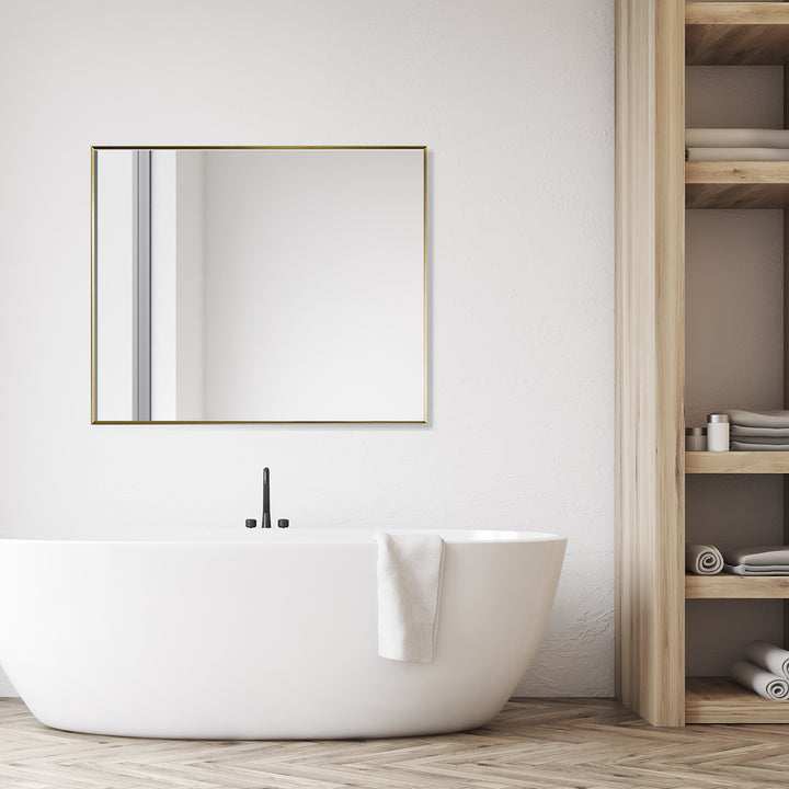 Sassi 36" Rectangle Bathroom/Vanity Wall Mirror