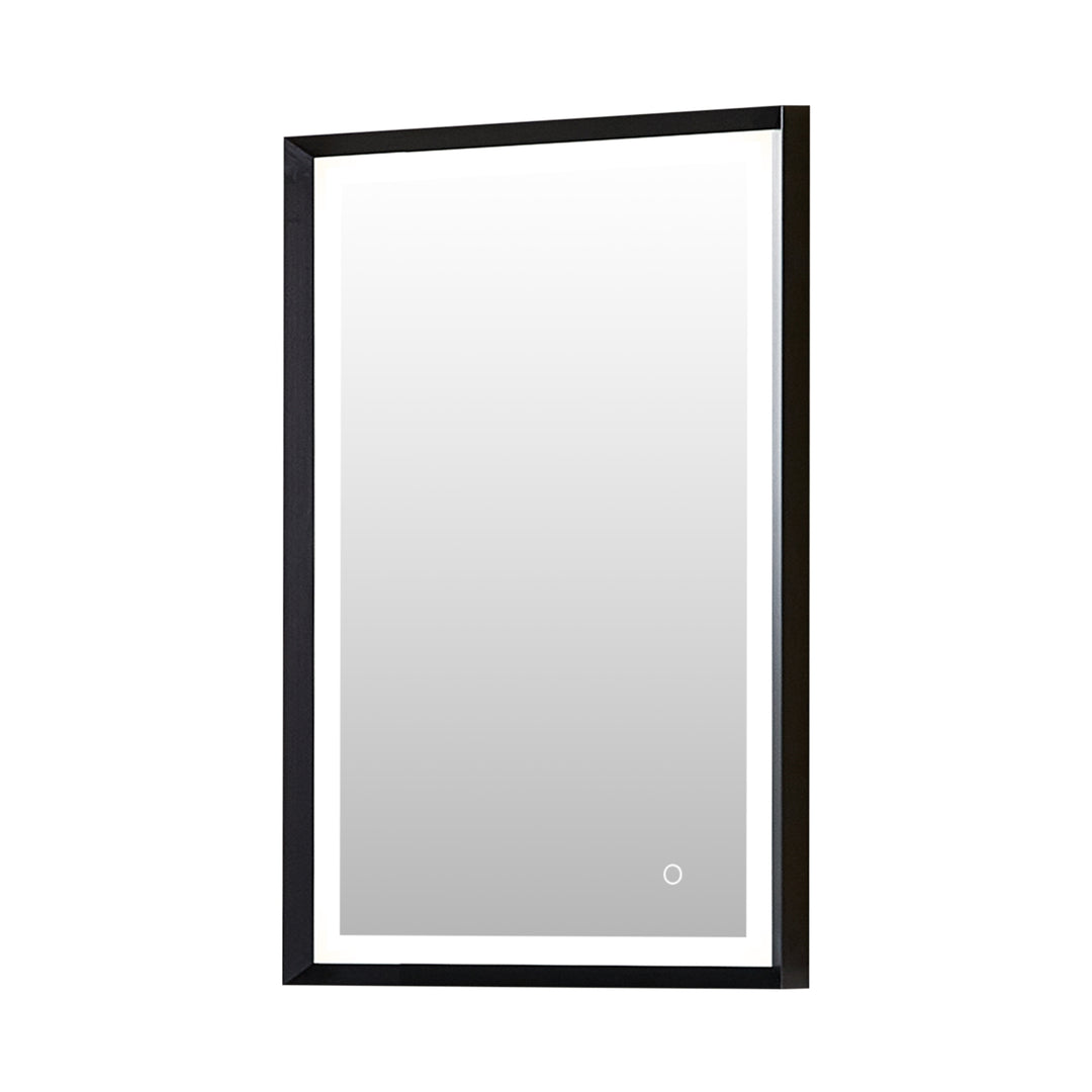 Apollo Rectangular Anti-Fog Dimmable Modern Bathroom/Vanity LED Lighted Wall Mirror in Aluminum Framed