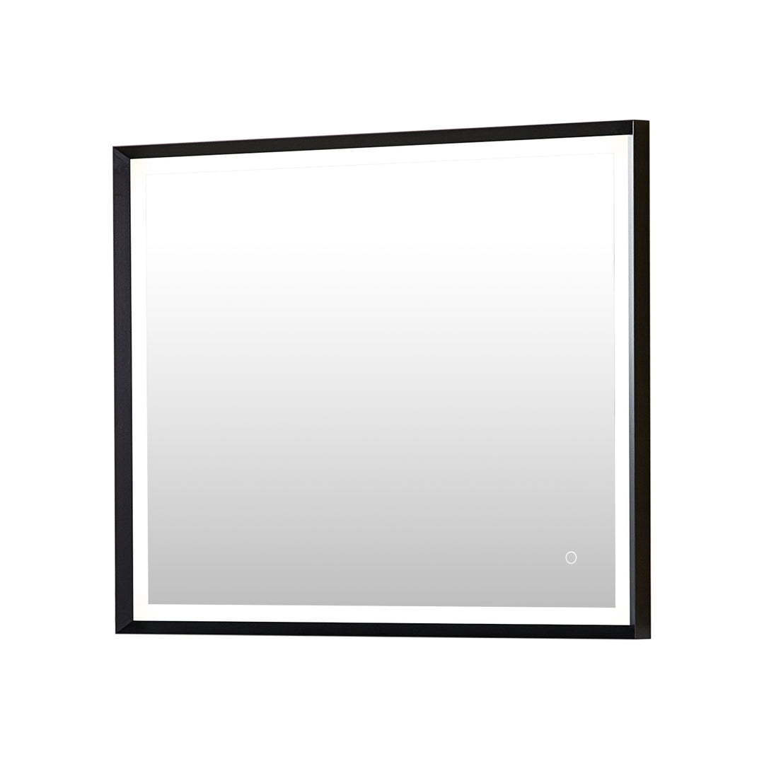 Florian Novelty 26"x48" Anti-Fog Dimmable Modern Bathroom/Vanity LED Lighted Wall Mirror in Aluminum Framed