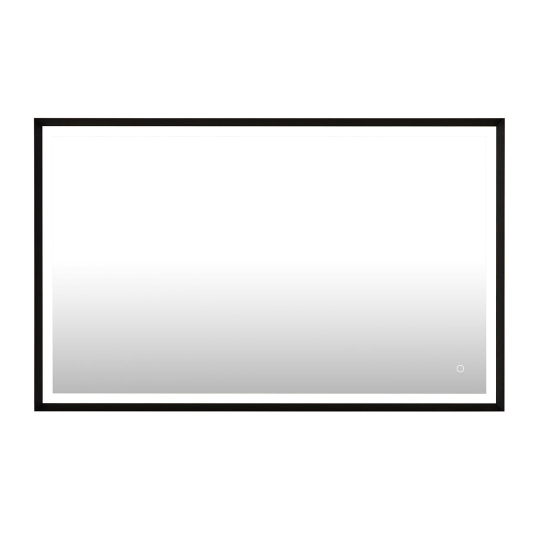 Apollo Rectangular Anti-Fog Dimmable Modern Bathroom/Vanity LED Lighted Wall Mirror in Aluminum Framed