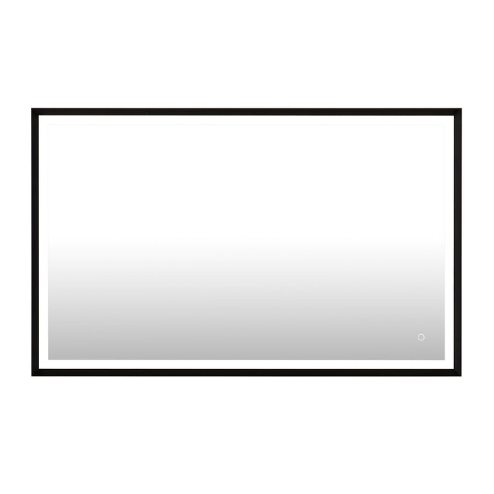 Apollo Rectangular Anti-Fog Dimmable Modern Bathroom/Vanity LED Lighted Wall Mirror in Aluminum Framed