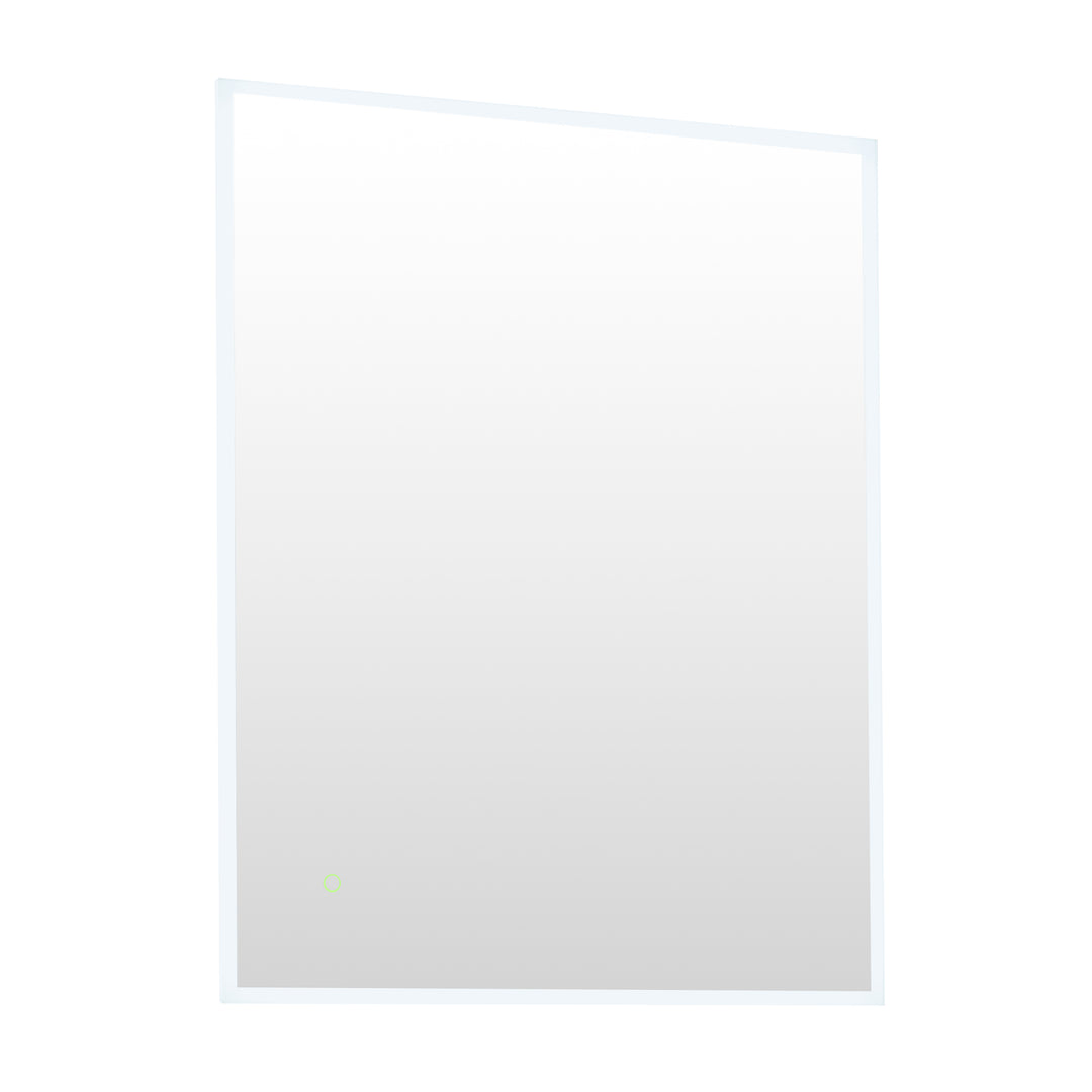 Aurora Rectangular Framelesss Anti-Fog Dimmable Modern Bathroom/Vanity LED Lighted Wall Mirror