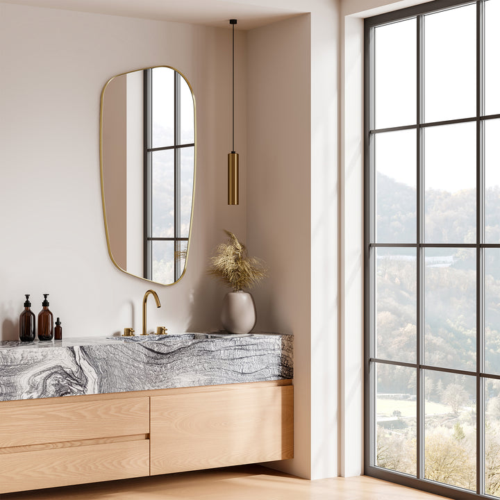 Blinc 26"x48" Novelty Modern Bathroom Wall Mirror