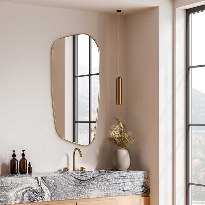 Blinc 26"x48" Novelty Modern Bathroom Wall Mirror