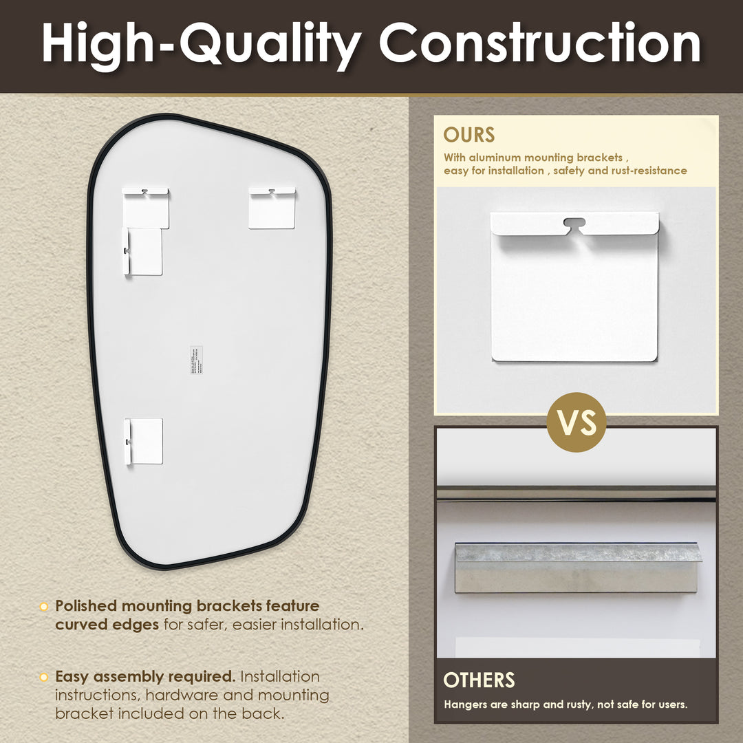 Blinc 26"x48" Novelty Modern Bathroom Wall Mirror