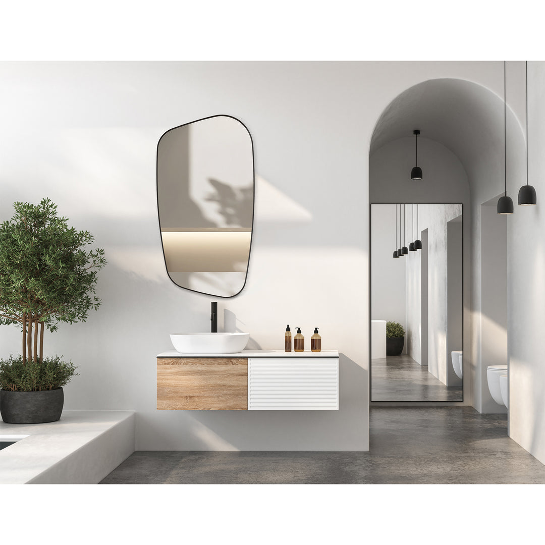 Blinc 26"x48" Novelty Modern Bathroom Wall Mirror