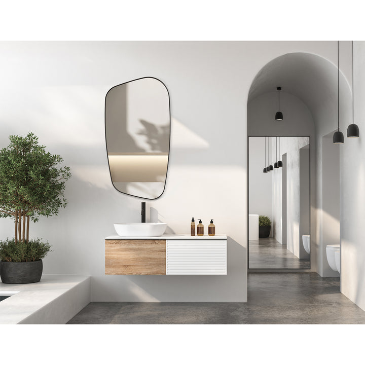 Blinc 26"x48" Novelty Modern Bathroom Wall Mirror