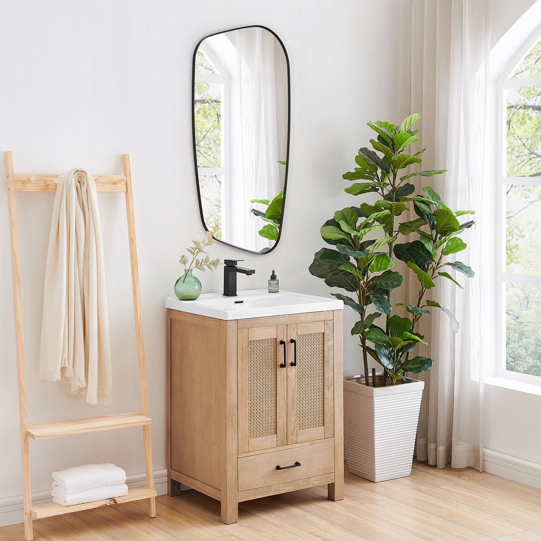 Blinc 26"x48" Novelty Modern Bathroom Wall Mirror