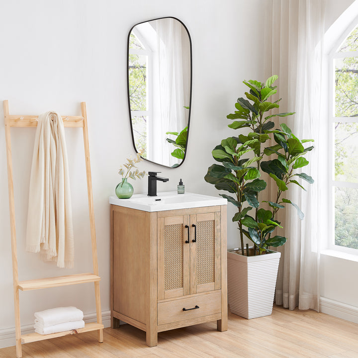 Blinc 26"x48" Novelty Modern Bathroom Wall Mirror