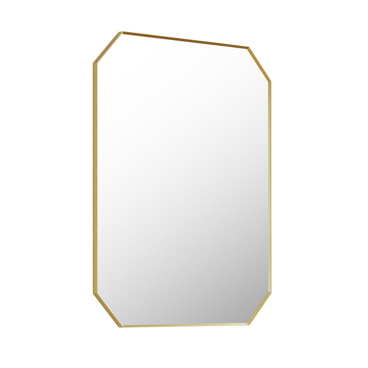 Allure 36"x30" Octagon Bathroom Wall Mirror