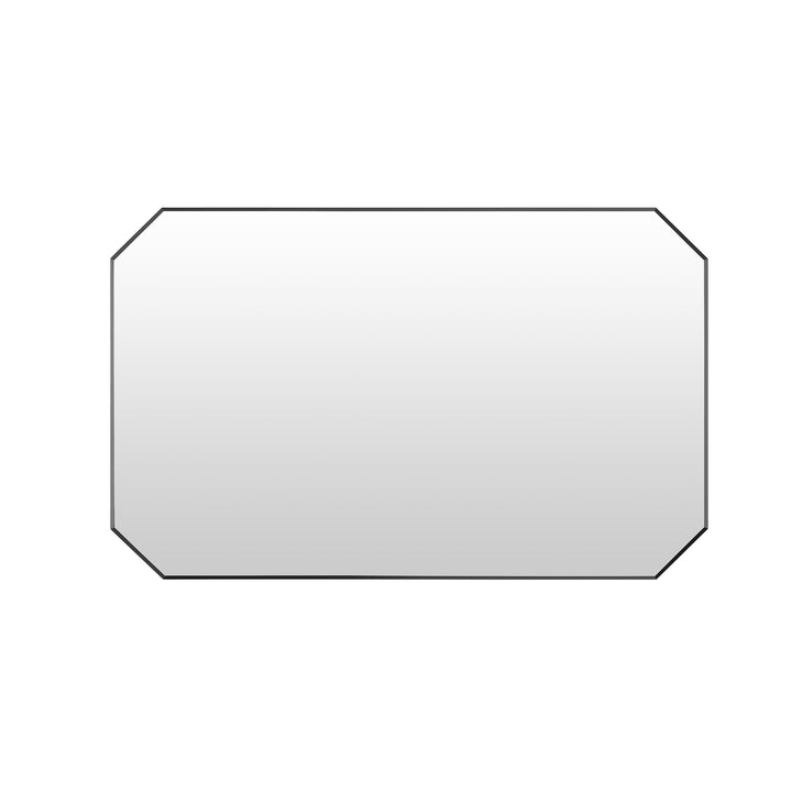 Allure 48"x30" Octagon Modern Bathroom Wall Mirror