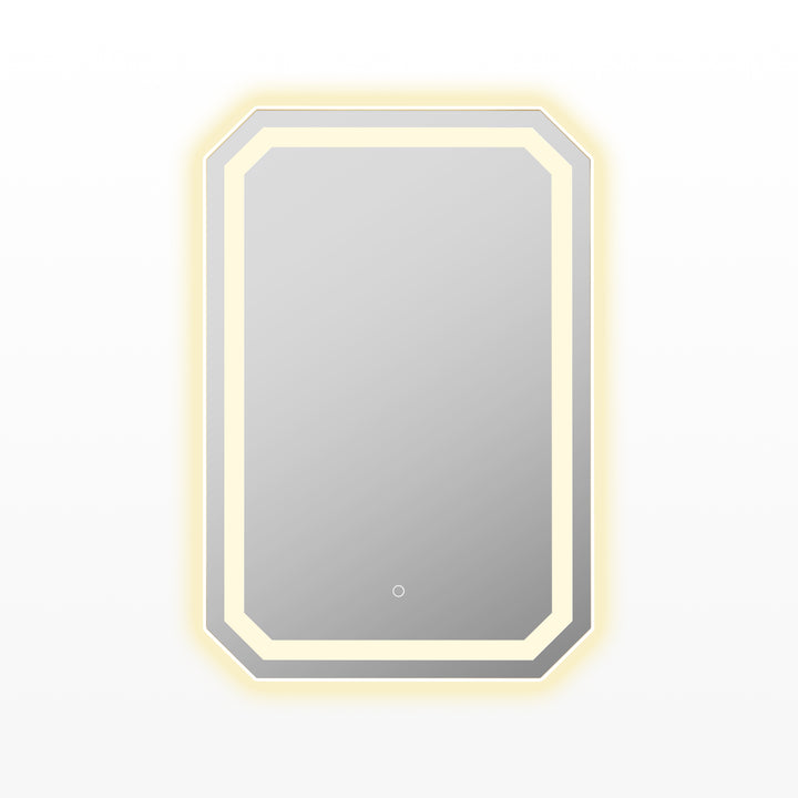 Luma Octogan Frameless Modern LED Bathroom Vanity Mirror