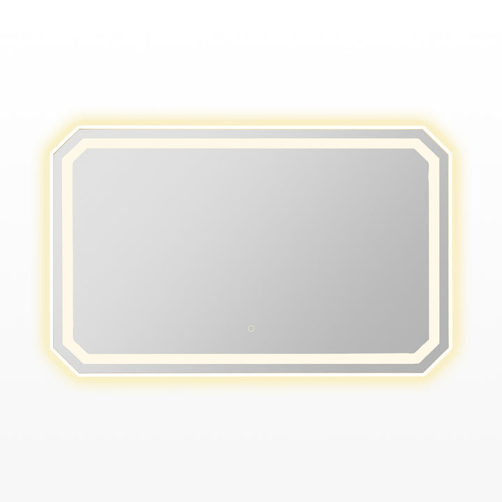 Luma Octogan Frameless Modern LED Bathroom Vanity Mirror