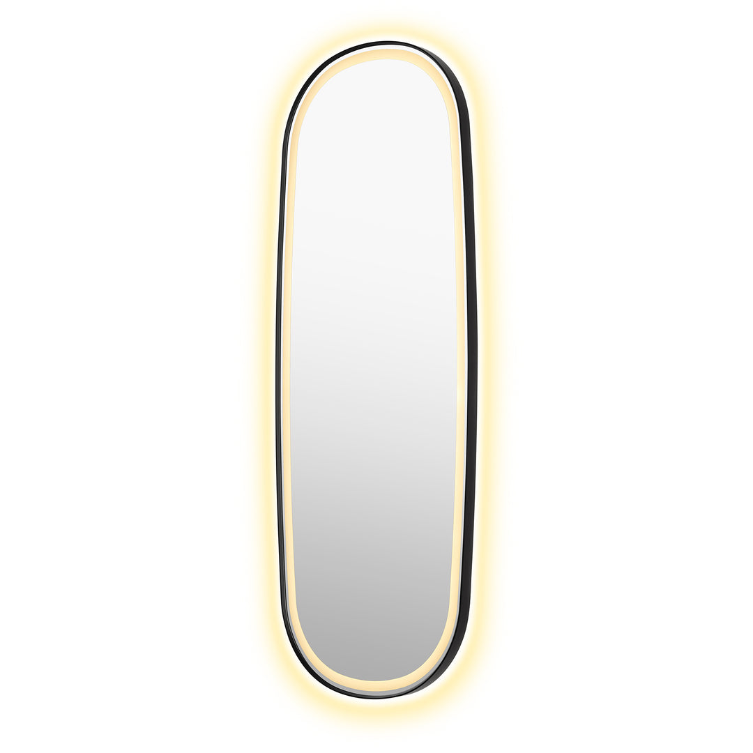 Cellini 26"x65" Rectangular Anti-Fog Dimmable Modern Bathroom/Dressing LED Lighted Wall Mirror in Aluminum Framed