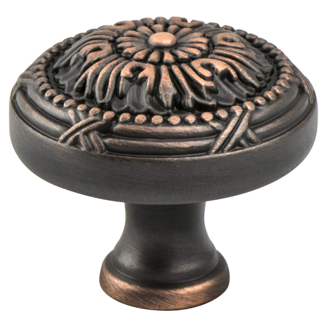 Toccata Large Brushed Nickel Knob