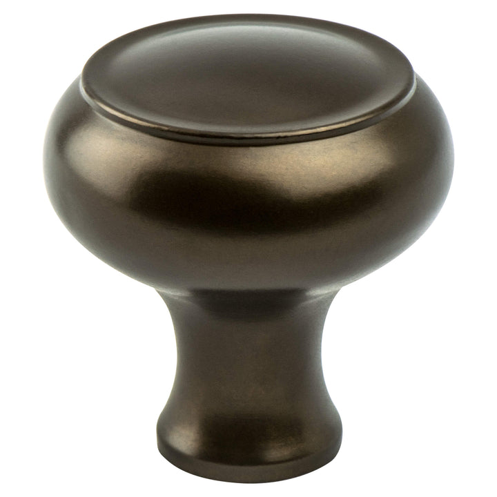 Forte Large Brushed Nickel Knob