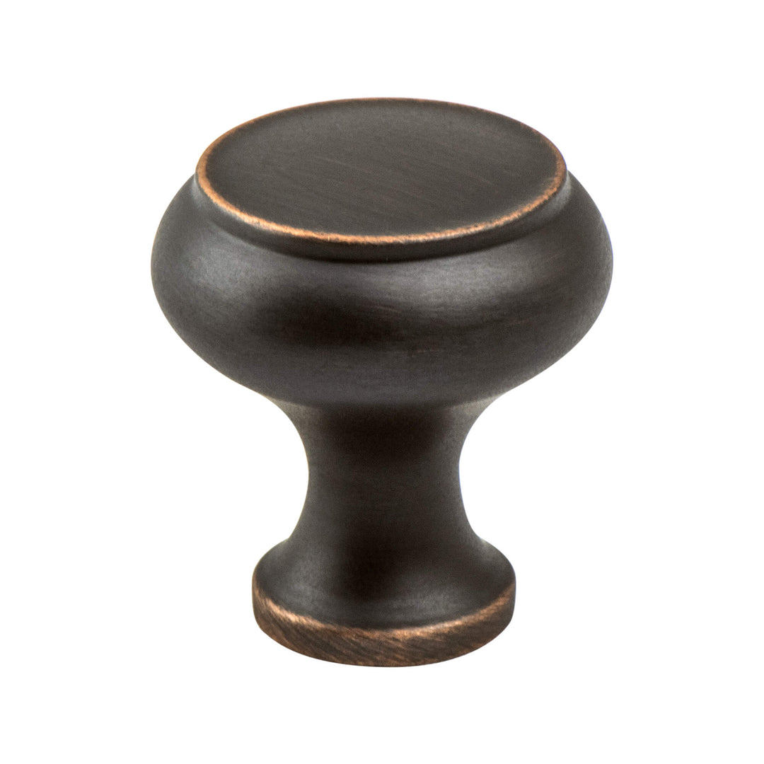 Forte Small Brushed Nickel Knob