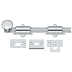 Deltana Architectural Hardware Bolts 8" Surface Bolt, HD each