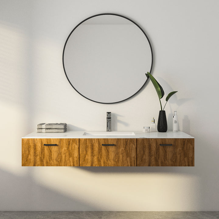 Dixie 20 in. Retegular White Finish Ceramic Undermount Vanity Sink