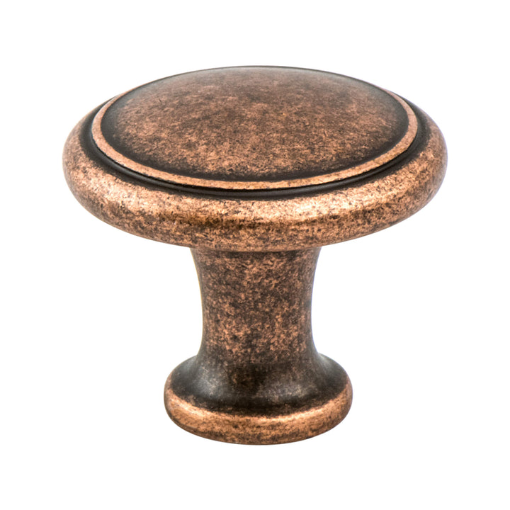 American Classics Brushed Nickel Ringed Knob