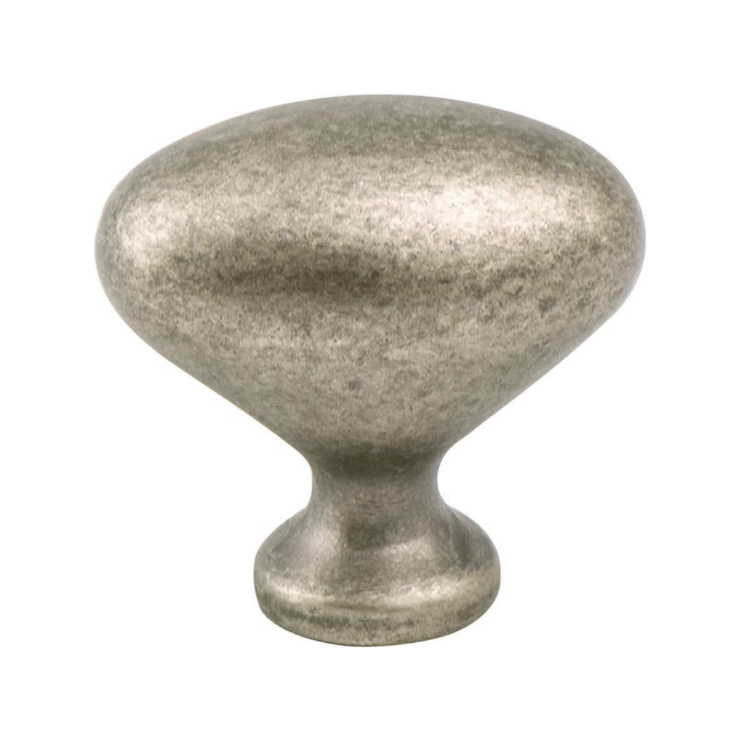 American Classics Brushed Nickel Oval Knob