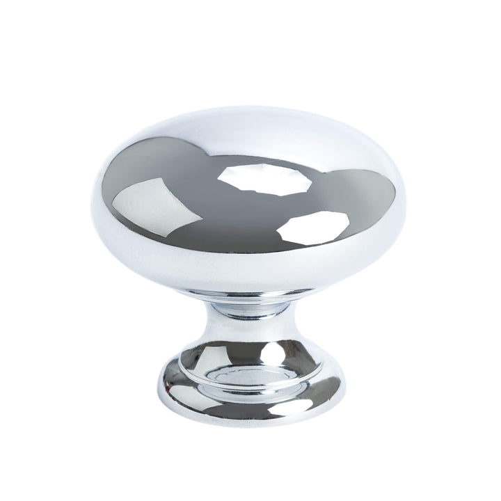 Plymouth Brushed Nickel Round Knob