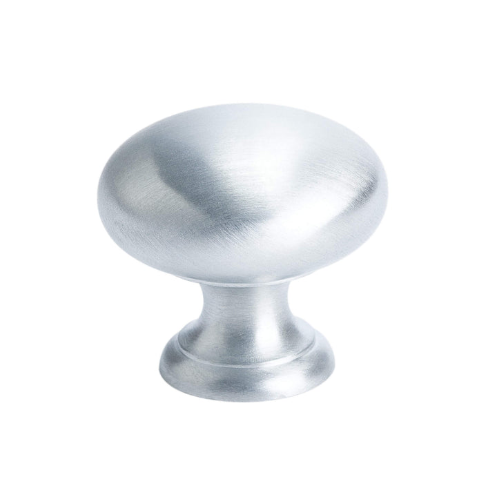 Plymouth Brushed Nickel Round Knob