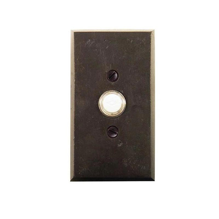 Emtek 2423 Rustic Door Bell w/ No. 3 Rosette