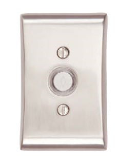 Emtek 2460 Contemporary Door Bell w/ Neos Rosette