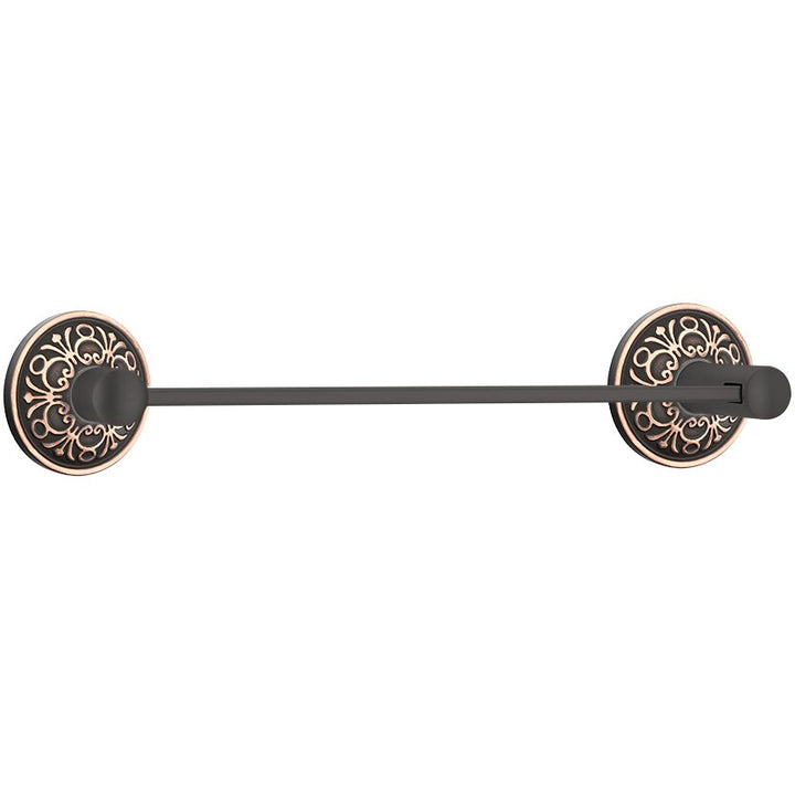 Modern Brass Collection Lancaster 24" Single Towel Bar by Emtek