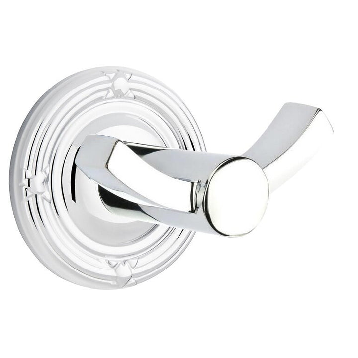 Modern Brass Collection Ribbon & Reed Double Hook  by Emtek