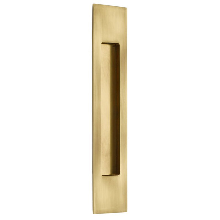 Modern Cabinet Hardware Collection 7" Modern Rectangular Flush Pull in  by Emtek