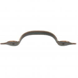 Colonial Collection 3 1/4" Centers Handle in Antique Copper by Laurey Hardware