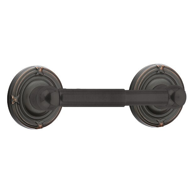 Traditional Brass Collection Ribbon & Reed Tissue Holder  by Emtek