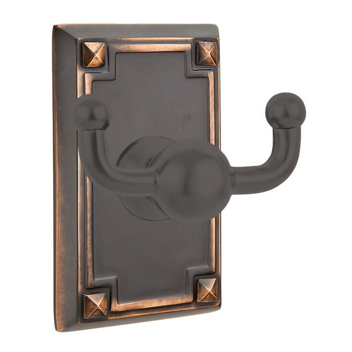 Traditional Brass Collection Arts & Crafts Double Hook by Emtek