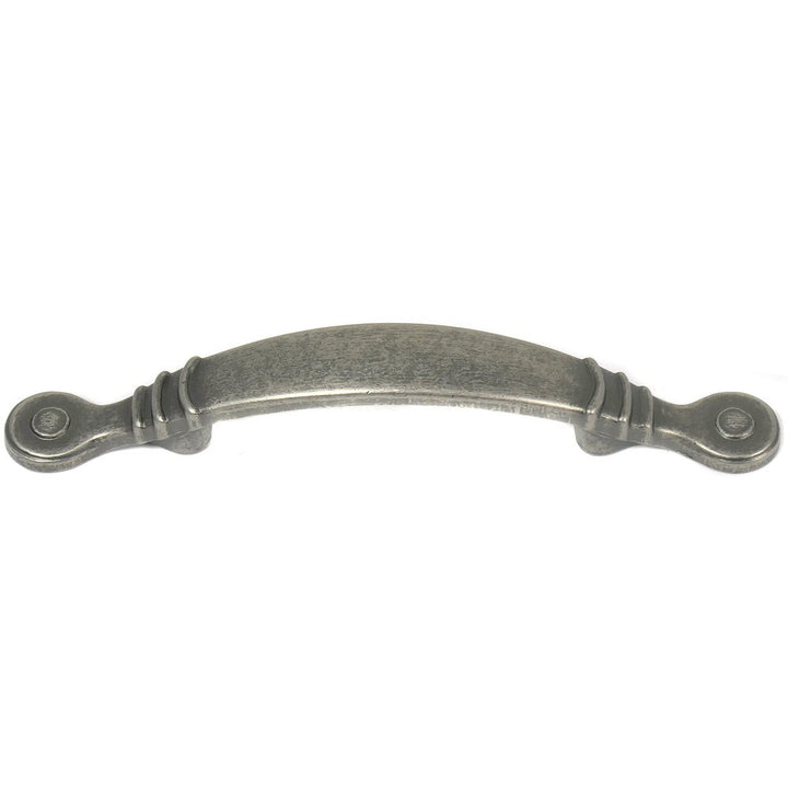 Windsor Collection 3" Centers Three Line Pull in Antique Pewter by Laurey Hardware