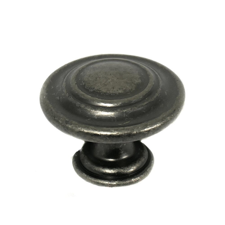 Windsor Collection 1 3/8" Knob in Weathered Antique Bronze by Laurey Hardware