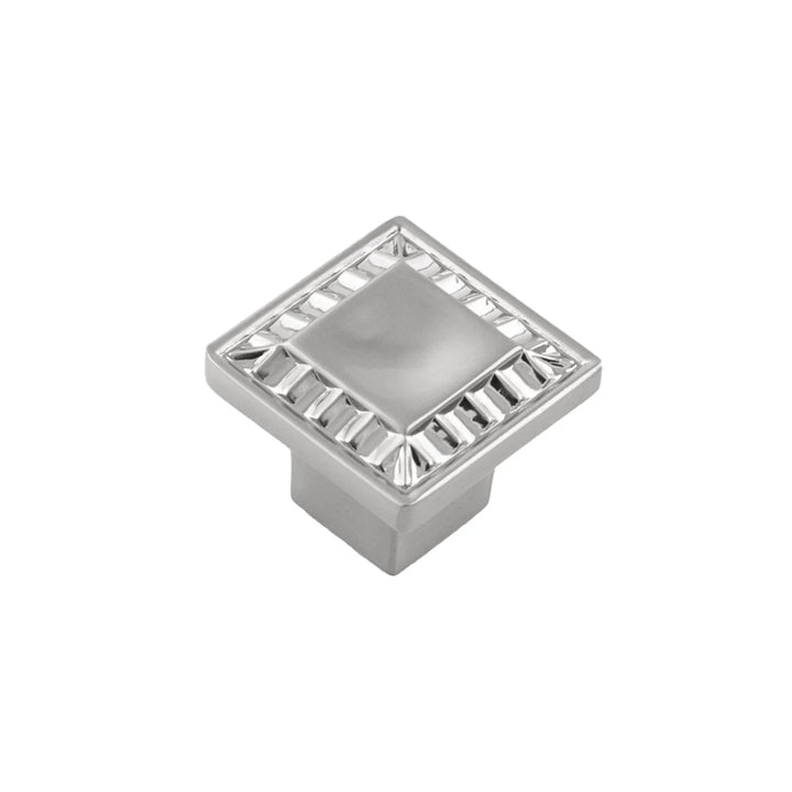 Belwith Keeler 1 Inch Square Bijou Astoria Collection Knob