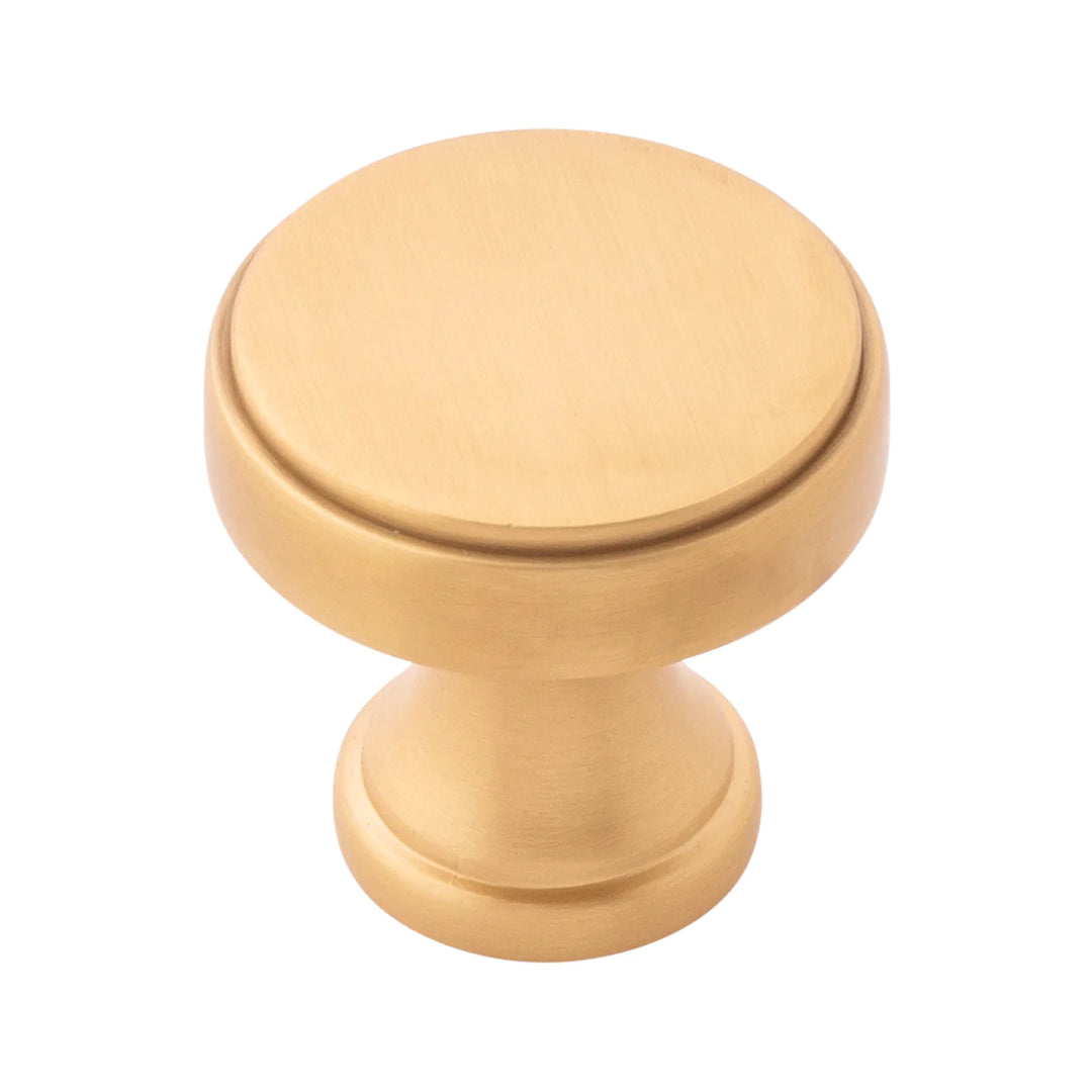 Belwith Keeler 1-1/4 inch (32mm) Brownstone Knob