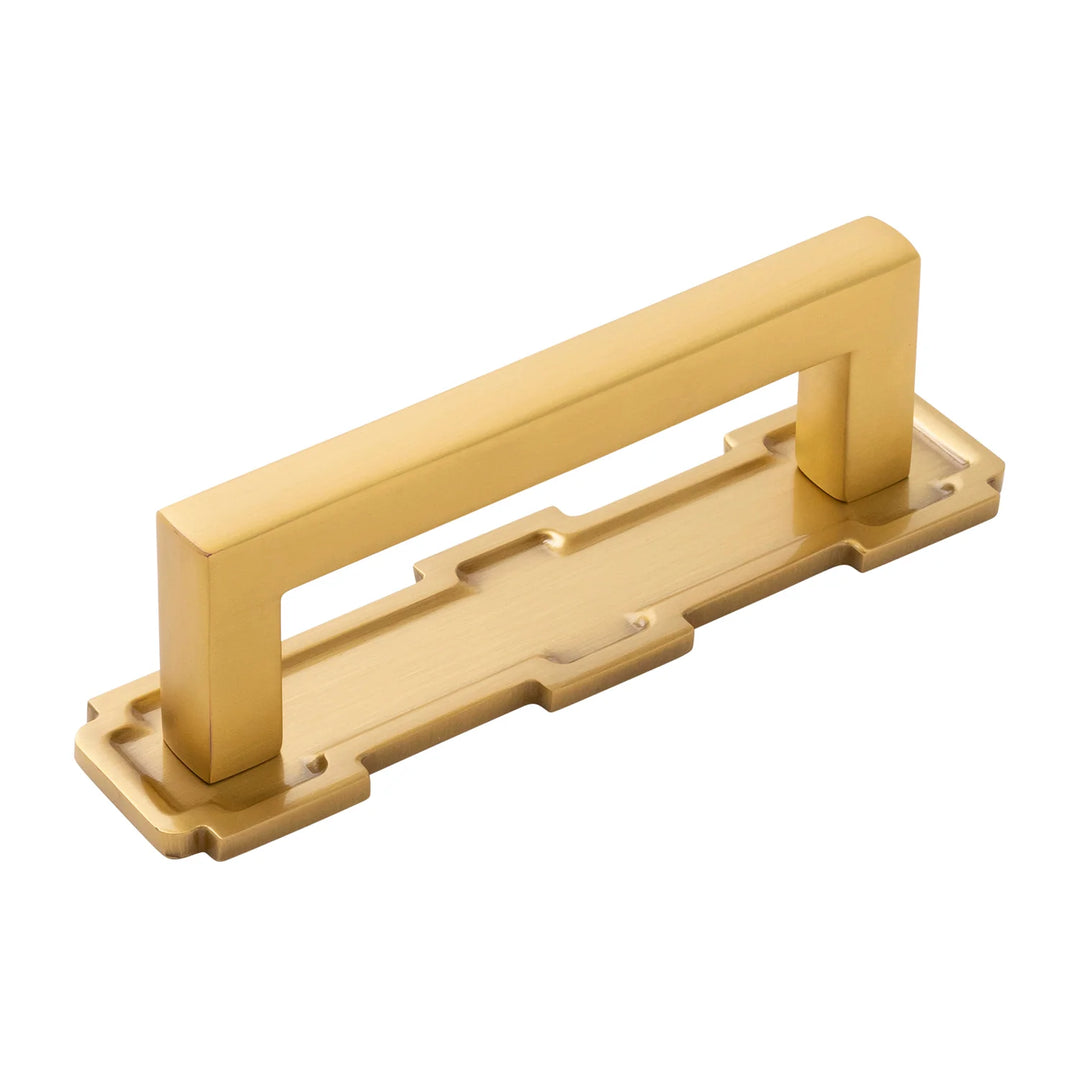 Belwith Keeler 3-3/4 Inch Center to Center Coventry Collection Pull Backplate