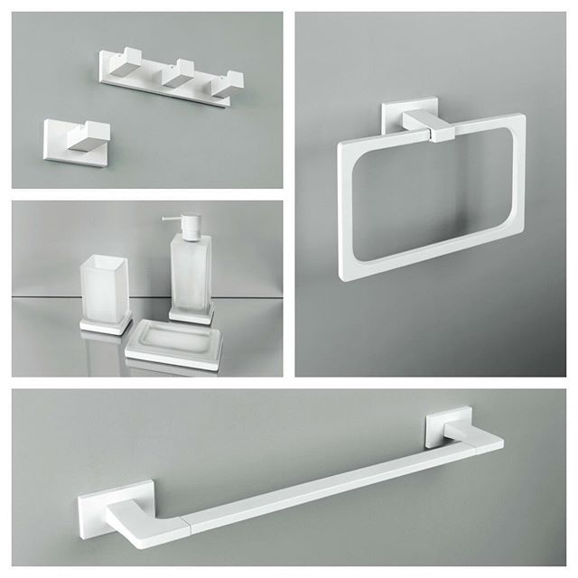 Colombo Design Bathroom Accessories Look Collection Wall Mounted Tumbler - cabinetknobsonline