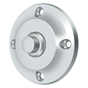 Deltana Architectural Hardware Door Accessories Bell Button, Round Contemporary each