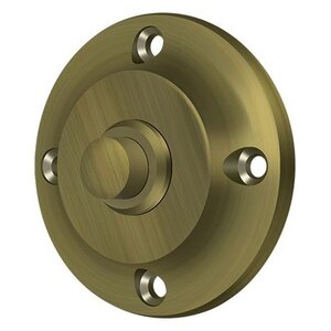 Deltana Architectural Hardware Door Accessories Bell Button, Round Contemporary each